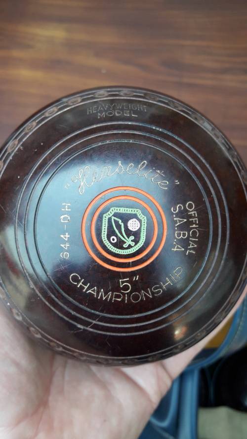 Henselite Supergrip No5 Championship Bowls