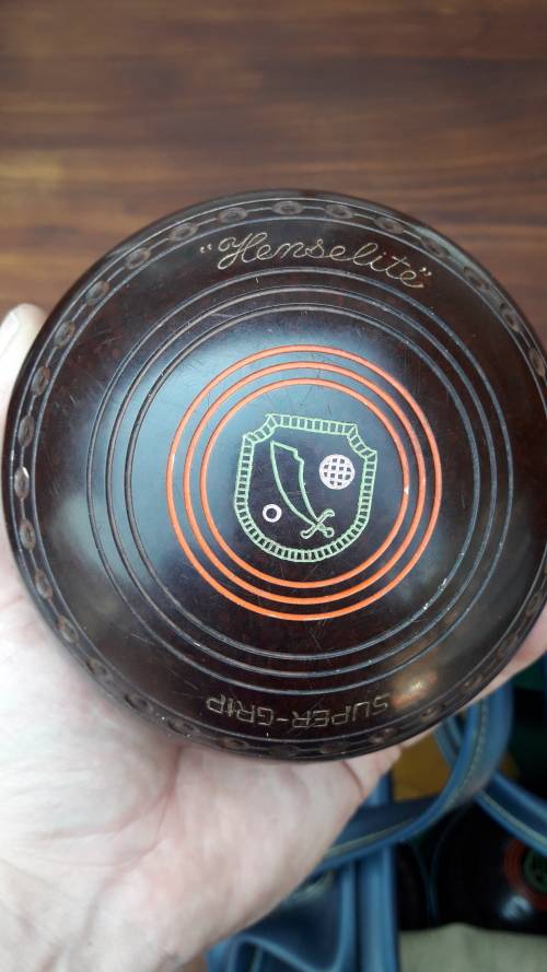 Henselite Supergrip No5 Championship Bowls