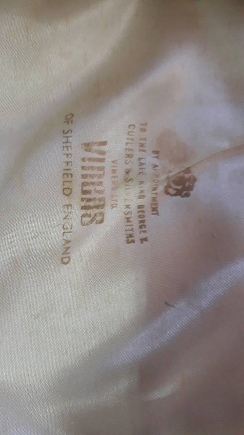 Viners of Sheffield England 6 Teaspoon set