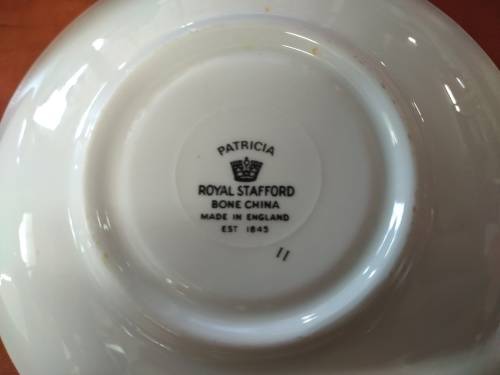 Royal Stafford Patricia Saucers x 3