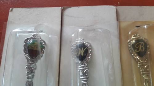 Set of 3 Souvenir Teaspoons