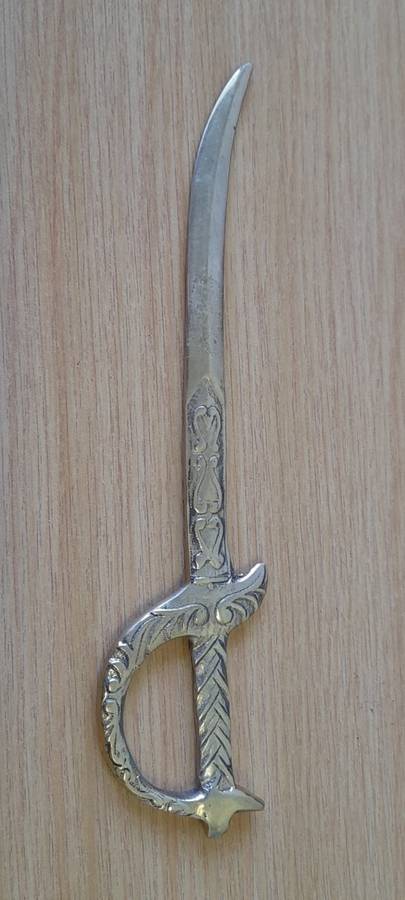 Brass Sword Envelope Opener (QC0092)