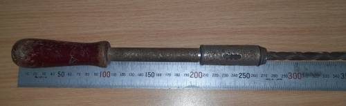 Antique Ratcheting Spiral Push Driver Drill. MFT. Millers Fall Co Model 1926