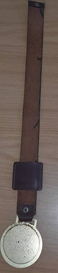 Leather Strap Calendar And Thermometer-Wall Hanging Calendar W/Slider