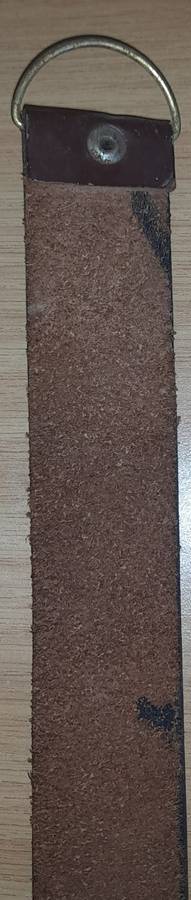 Leather Strap Calendar And Thermometer-Wall Hanging Calendar W/Slider