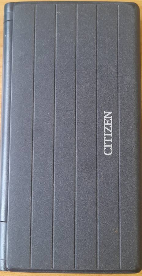 Vintage Citizen Electronic Diary ED-7800