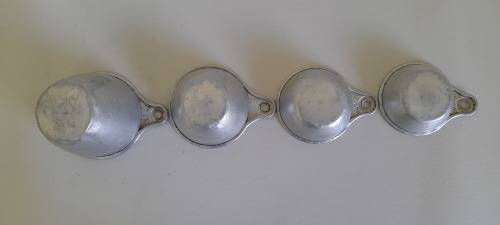 Vintage Measuring Cups 4 Piece Set (FOR LWatts)
