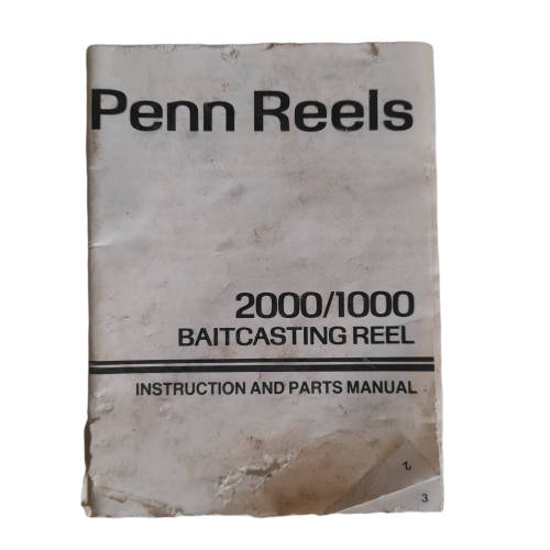 Vintage Penn Jigmaster 500 Reel