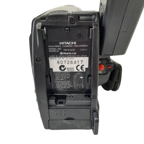 Hitachi VM-E340E 8mm Video Camera (QC0714)