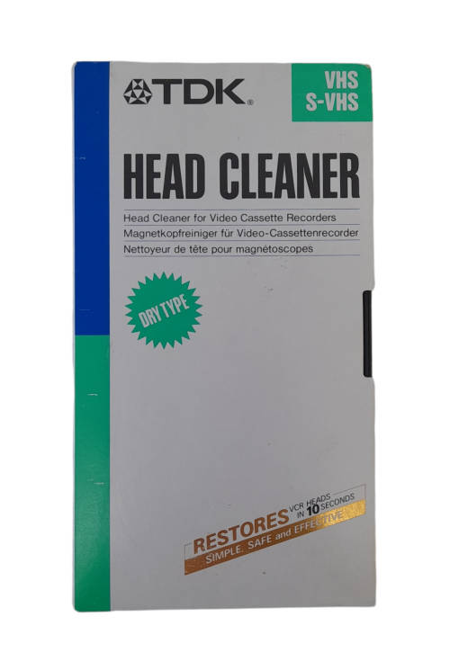 TDK Head Cleaner (Dry Type)