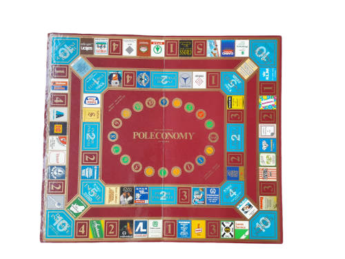 Vintage Poleconomy Board Game 