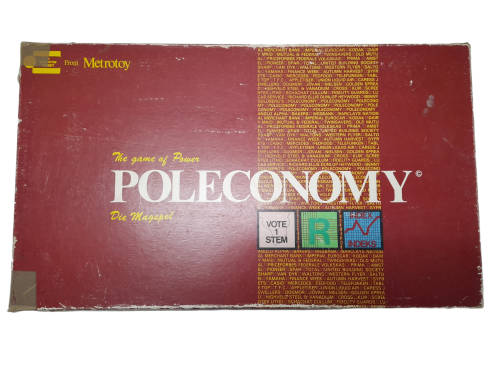 Vintage Poleconomy Board Game 