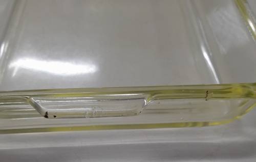 Pyrex 232 Clear Glass Dish