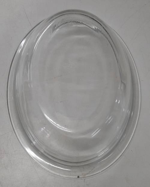 Vintage JAJ 291 Pyrex Glass Oval Pie Dish