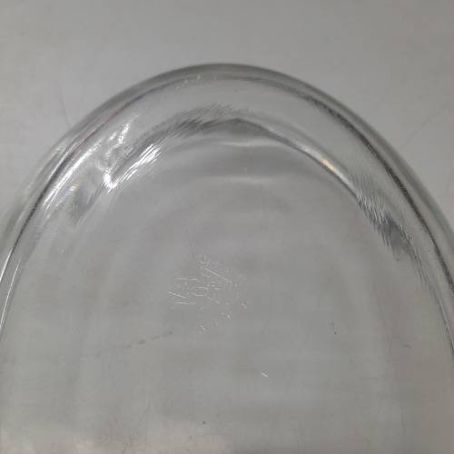 Vintage JAJ 291 Pyrex Glass Oval Pie Dish