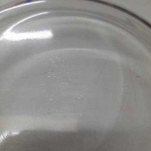 Anchor Hocking Fire King 460 Clear Glass Pie Plate 9 inches Made In USA