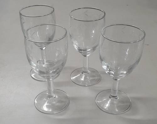 Vintage Port Sherry Glasses From France