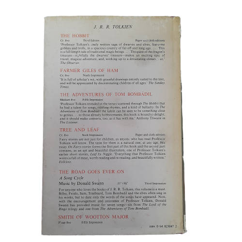 The Return of the King - J.R.R. Tolkien Second Edition 7th Impression 1973 book