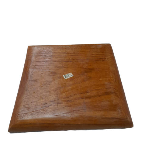 Vintage  Divided Teak Serving Tray