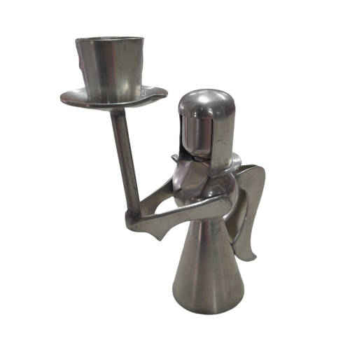 Banka Tin Angel Candlestick Holder