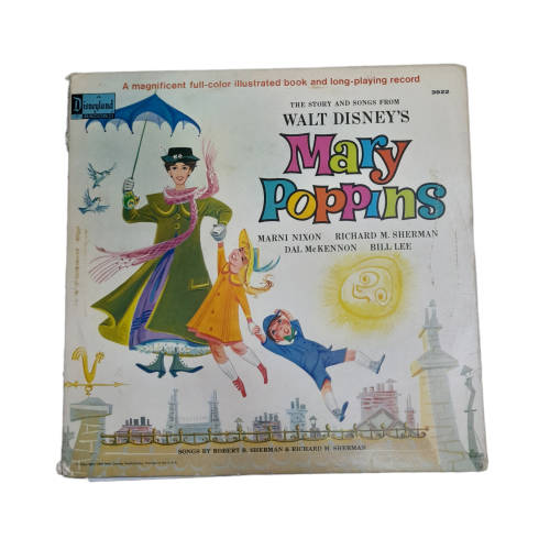 Walt Disney`s Mary Poppins LP Song & Story Book