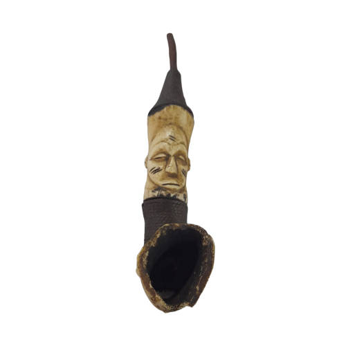 Rare African Trible Two Headed Smoking Pipe
