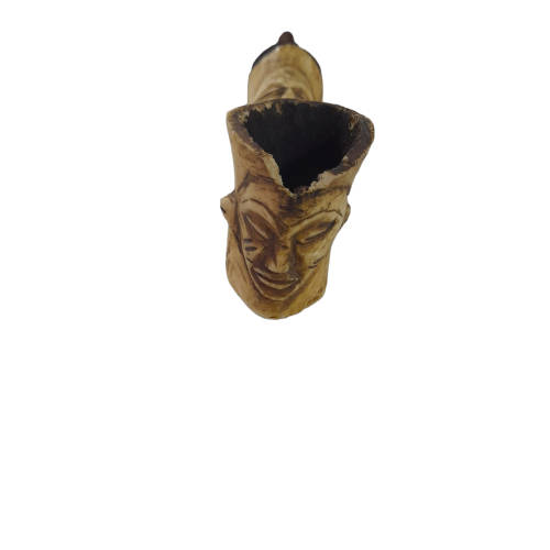 Rare African Trible Two Headed Smoking Pipe