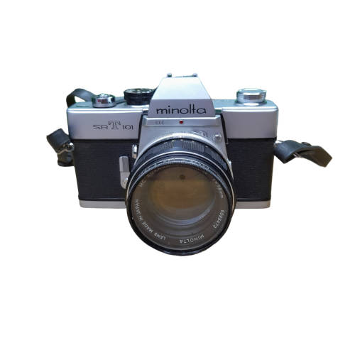 Minolta SRT 101 Film Camera 1:1.4  F/58mm lens