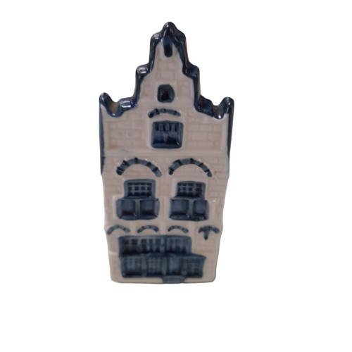Blue Delft KLM Airlines RYNBENDE Miniature House No.20