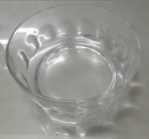 Arcoroc France Thumbprint Trifle Bowl And 12 Matching Sundae Dishes And Medium Thumbprint Bowl