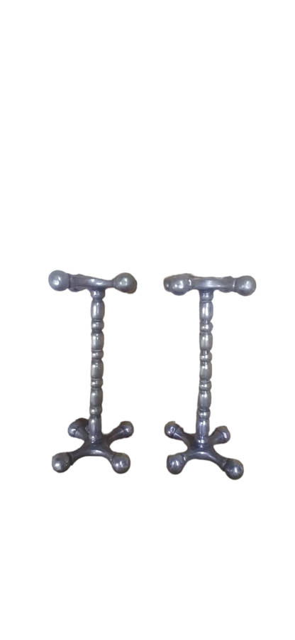2 x Vintage Silver Plated Knife Rests