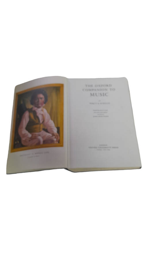 The Oxford Companion Music By Percy A. Scholes Book