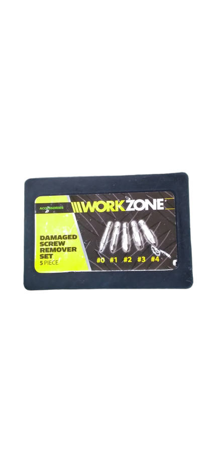Workzone Damaged Screw Remover Set 5 Piece