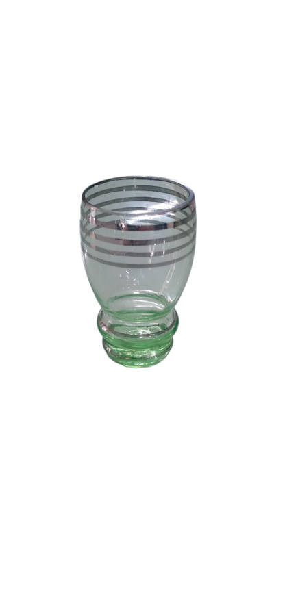 Vintage Uranium Glass Shot Glass