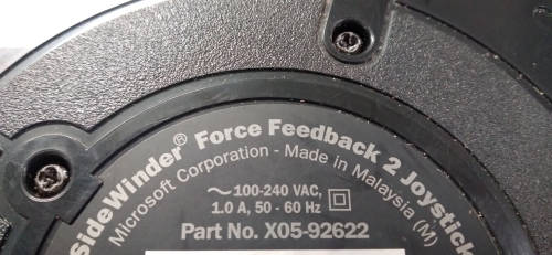 Microsoft Sidewinder Force Feedback 2 Joystick