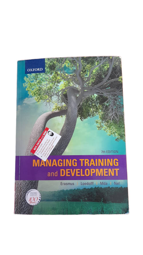 Managing Training And Development Book