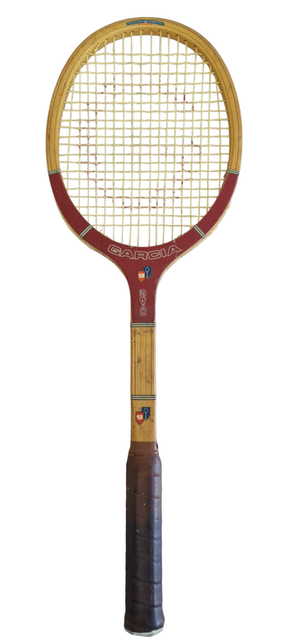 Vintage RARE Garcia C-45 Wood Tennis Racket