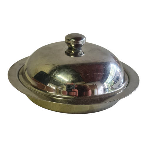 South African Vintage Aloe 18/8 Stainless Steel container