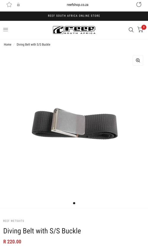 Scuba Diving belts with weights