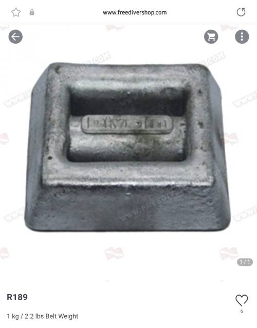 Scuba Diving belts with weights