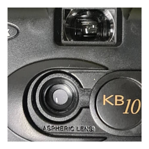 Kodak KB10 film camera and Kodak Gold 100 film pack