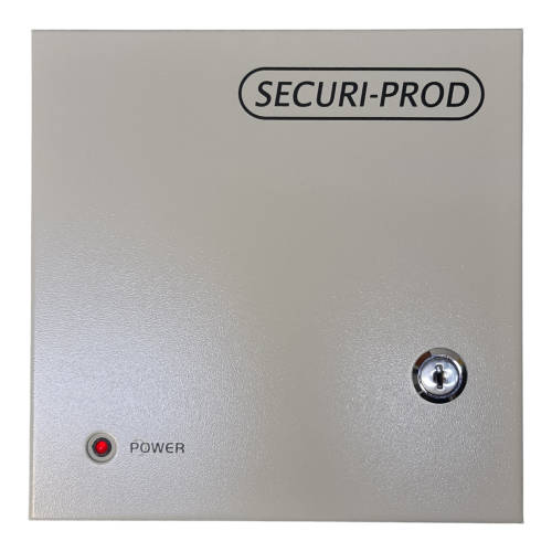 Securi-Prod 220V input, 12V output power supply.