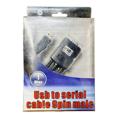 D&S USB to serial RS232 converter, cable 9 pin male