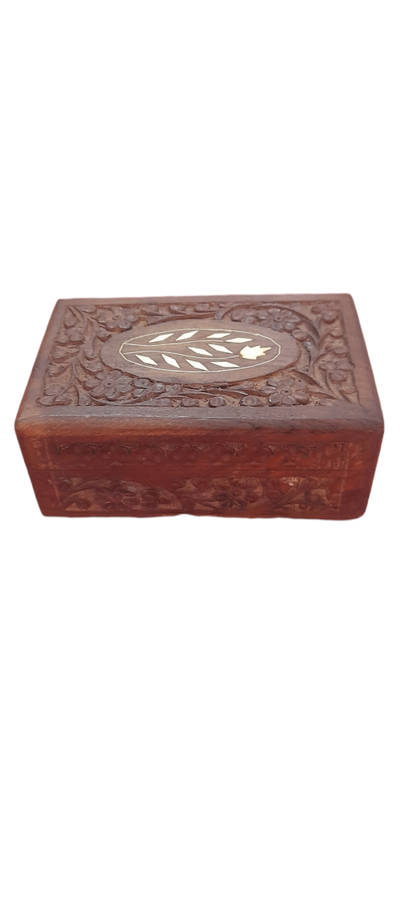 Small Carved Wooden Box
