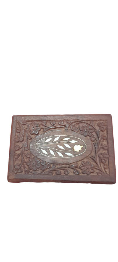 Small Carved Wooden Box