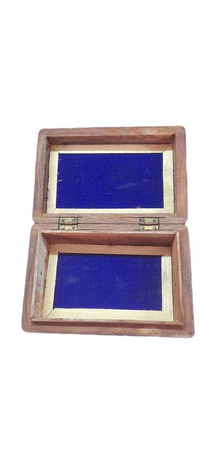 Small Carved Wooden Box