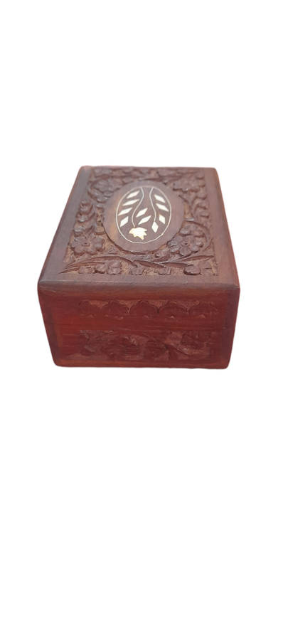 Small Carved Wooden Box