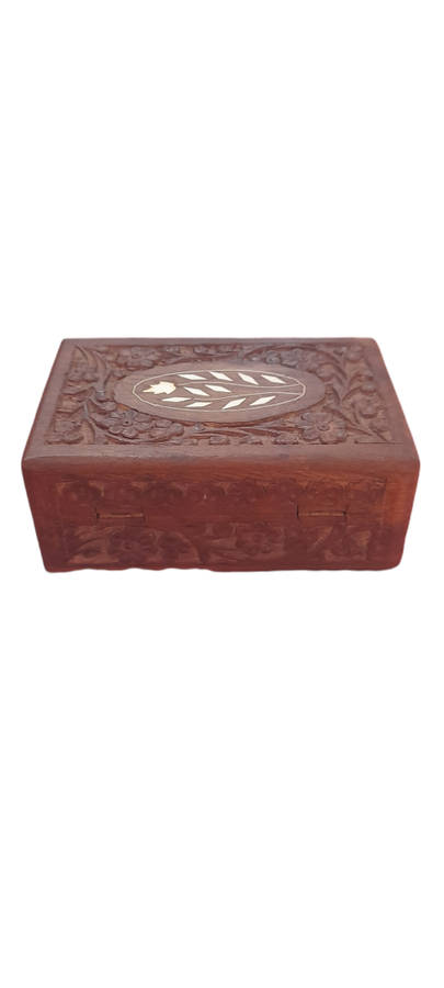 Small Carved Wooden Box