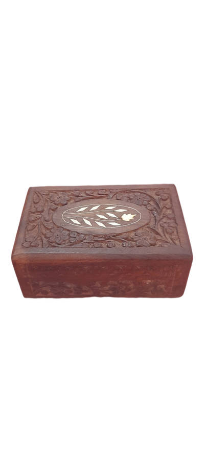 Small Carved Wooden Box