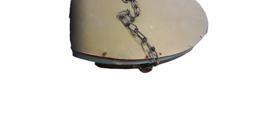 Wooden Frame Oval Mirror